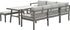 BLAKES lounge dining set 4dlg. links - barista/ sand  tu uc