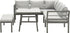 BLAKES lounge dining set 4dlg. links - barista/ sand  tu uc