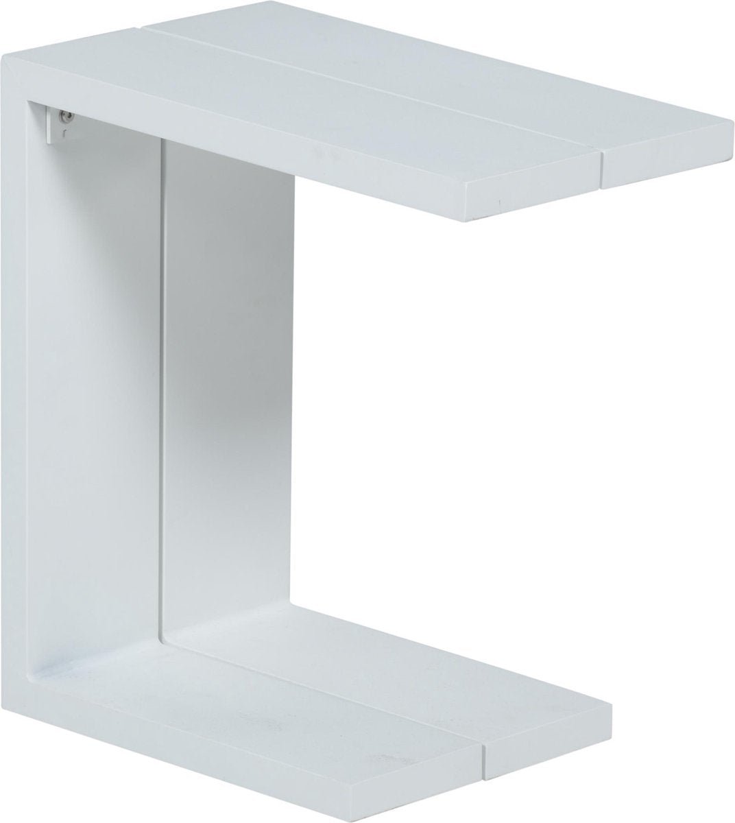 CUBE Bijzettafel - 48.2x28.6xx53cm - mat wit   TU UC