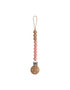 MUSHIE Eva speenketting - poeder roze