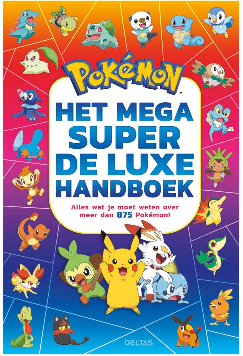 Pokemon- Het mega super de luxe handboek
