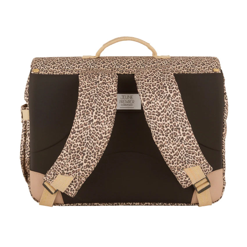 JEUNE PREMIER It bag schooltas midi - Leopard Cherry leopard cherry