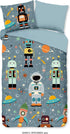 GOODMORNING Dekbedovertrek - 140x220cm - 30388 grijs
