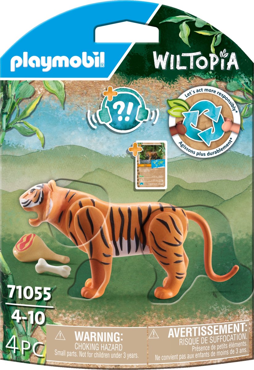 PLAYMOBIL Wiltopia 71055 Tijger