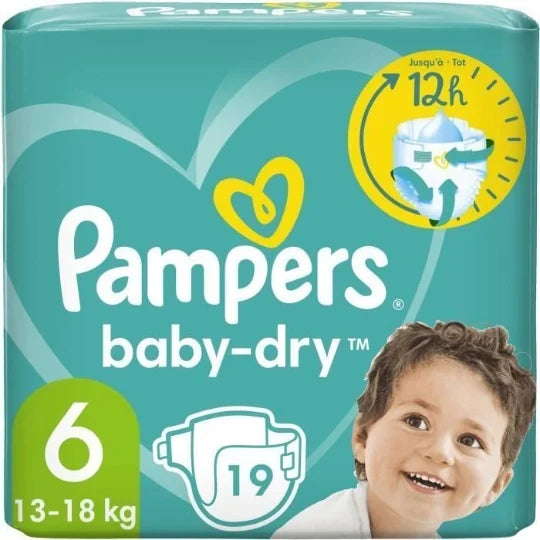 PAMPERS Baby Dry Nr.6 - 19st.