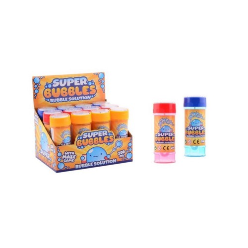 Bellenblaas met spel - 200ml - ass. (prijs per stuk)