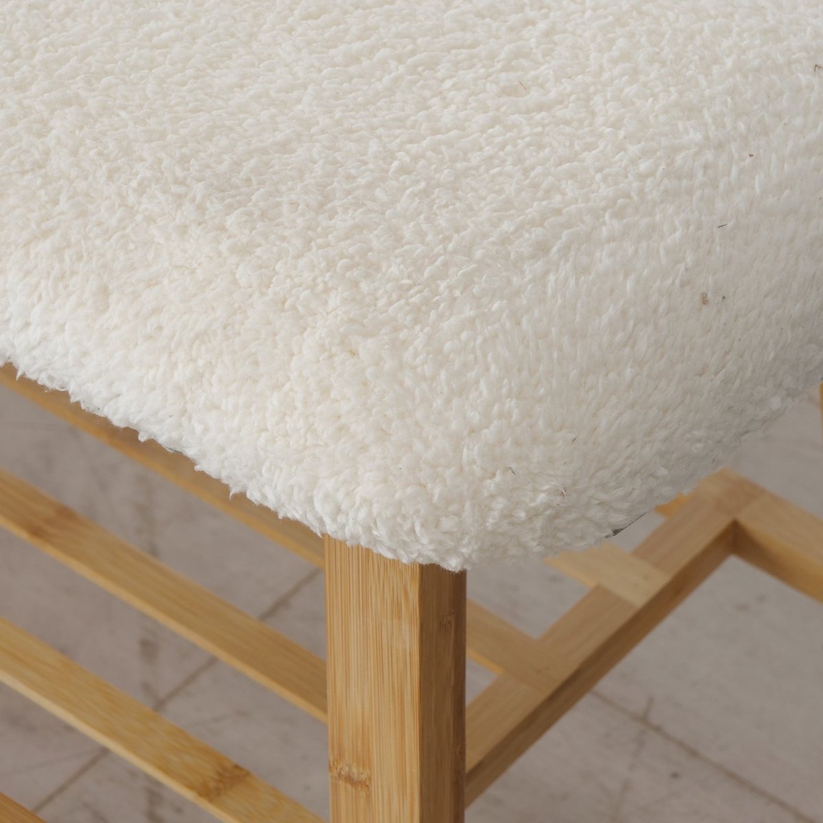 BENJA Bank 45cm - creme/ naturel