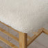 BENJA Bank 45cm - creme/ naturel