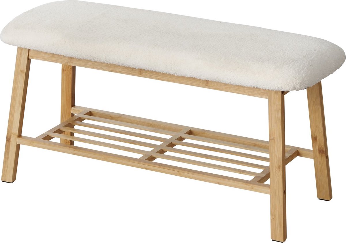 BENJA Bank 45cm - creme/ naturel