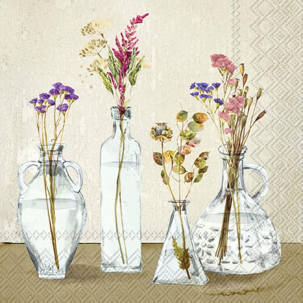 IHR CONNIE Servetten - 25x25cm - cream 968960