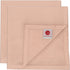 TINT UNI Servetten - 45x45cm- rose smoke set van 2 stuks
