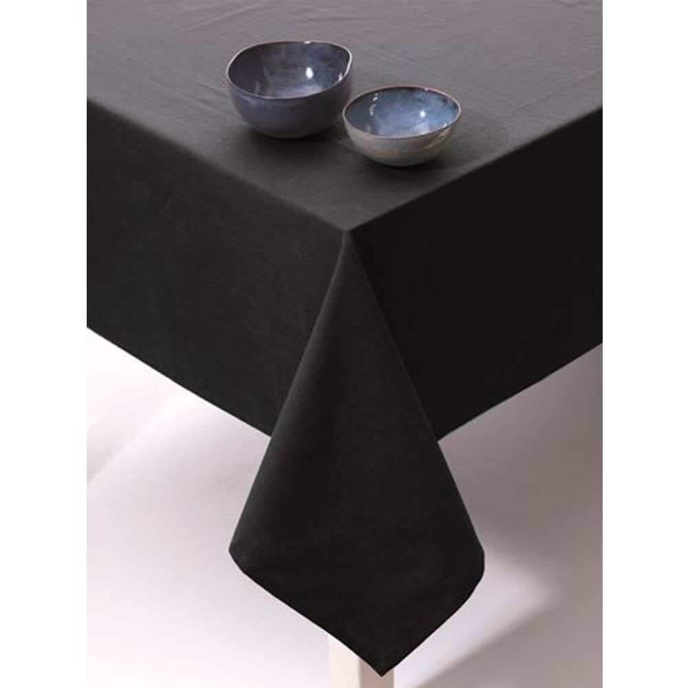 TINT Basic tafelkleed - 170x350cm- zwart
