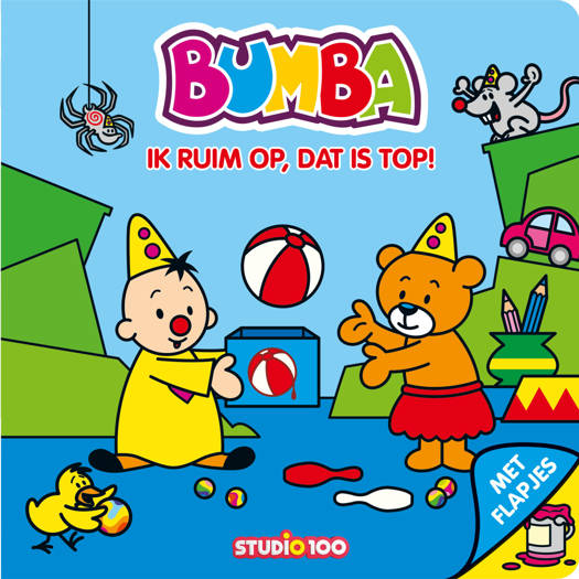 BUMBA Leesboek - Ik ruim op, dat is top!