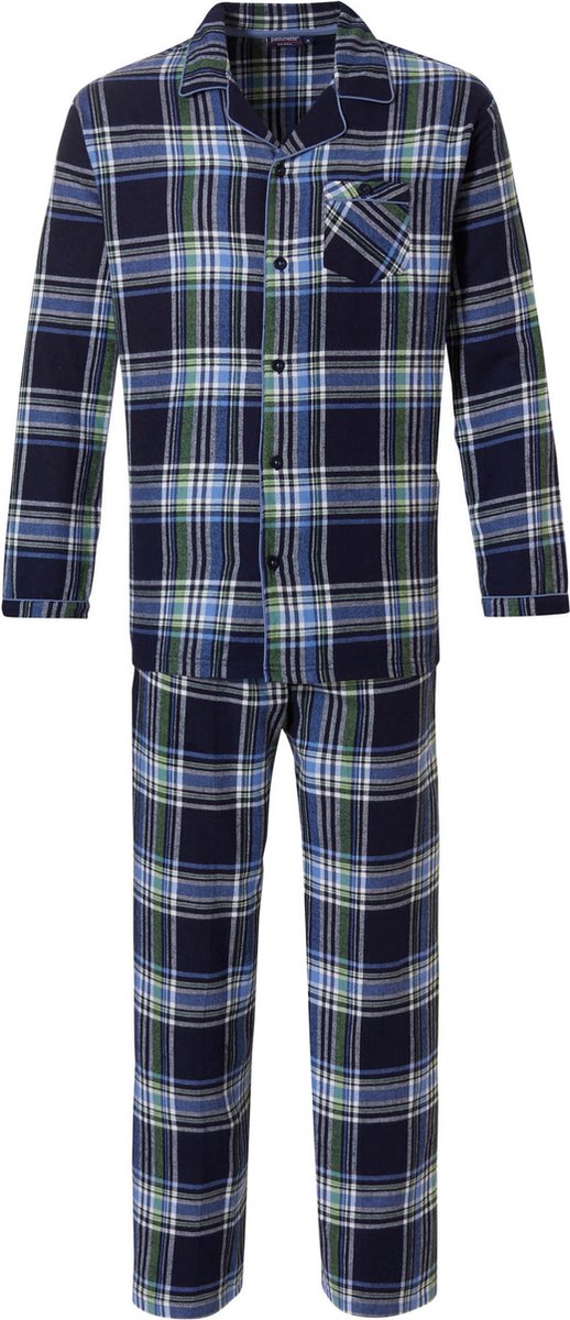 PASTUNETTE Heren pyjama - blauw - S