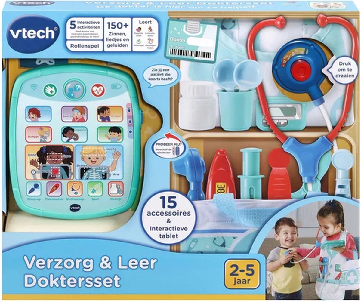 VTECH Verzorg en leer - dokterset