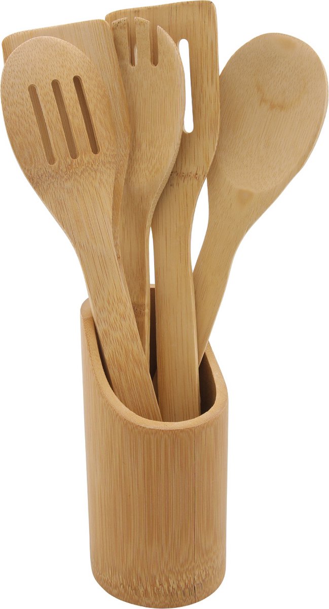 Spatelset 5dlg - bamboe     100% FSC