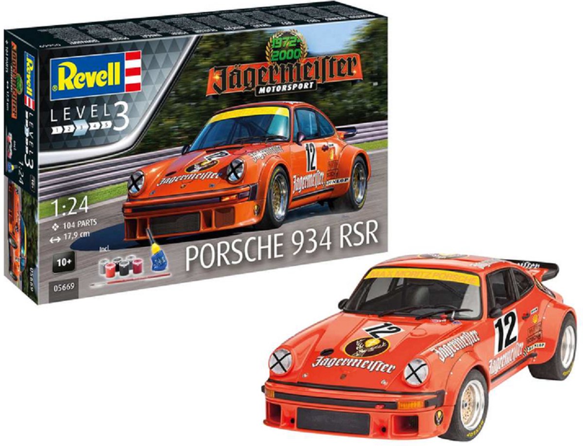 REVELL - Cadeauset Jägermeister Motor Sport 50e verjaardag