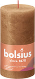 BOLSIUS Stompkaars - 13x6.8cm - spice brown  rustiek