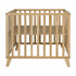 QUAX Alix box - naturel park mdf beuk H82cm B75cm L95cm Belgisch artikel