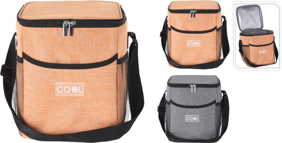 Koeltas 12L - ass. kleur (prijs per stuk)