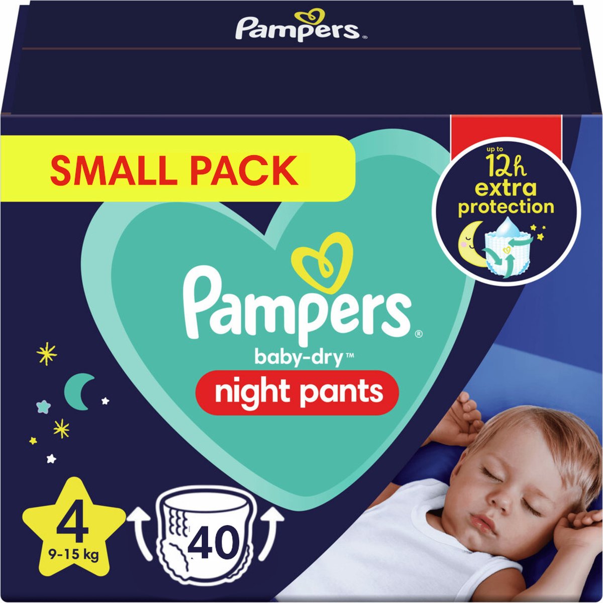 PAMPERS Baby Dry Broekjes Night - S4 - 40st.