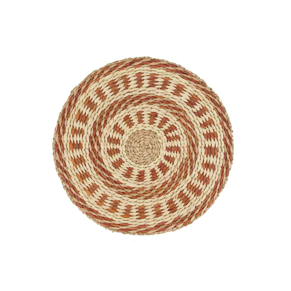 Placemat rond - 28cm - zeegras