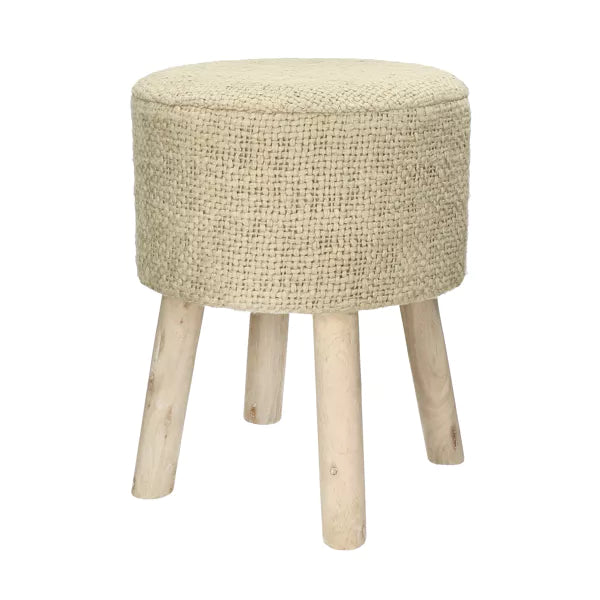 Pomax ASHRAM Kruk - 35x46cm - zand hout