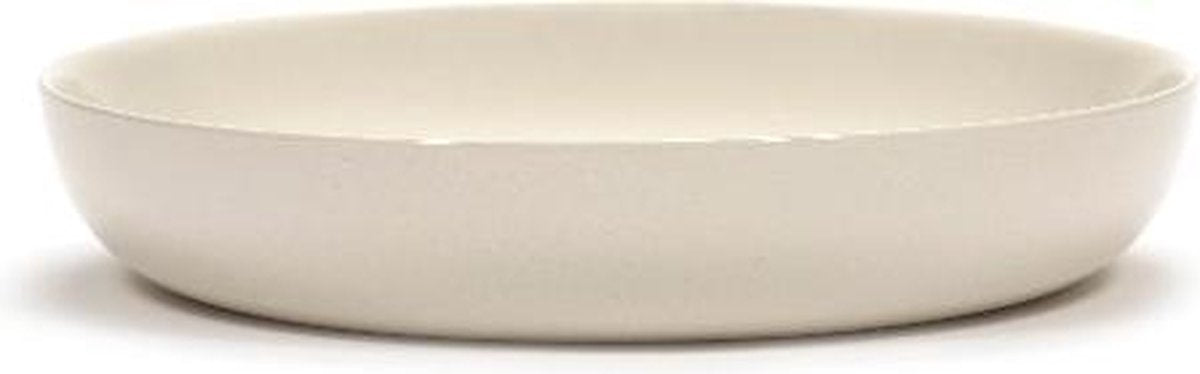 OTTOLENGHI Feast bord hoog - 22x4cm - wit paprika zwart    TU LU