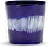 OTTOLENGHI Feast koffiemok - 250ml 7.5cm - lapis lazuli swirl stripes wit