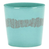 OTTOLENGHI Feast koffiemok - 250ml 7.5cm - azure swirl stripes rood   TU LU