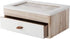 Juwelendoos hout - 24x16x10cm - wit nat.