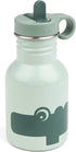 DONE BY DEER Thermosfles metaal - Croco - groen