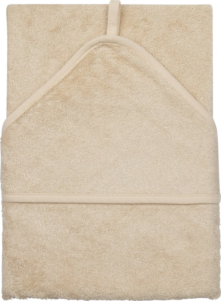 TIMBOO Badcape XXL - 95x95cm - frosted almond