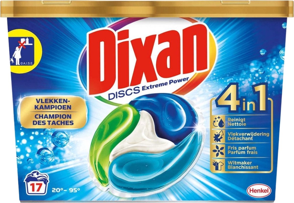 DIXAN Was discs 17sc/425gr - extreme power 4in1 4in1