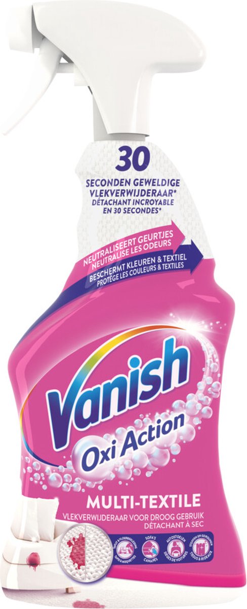 VANISH Spray Oxi Action 500ml - droge vlekverwijderaar vlekverwijderaar