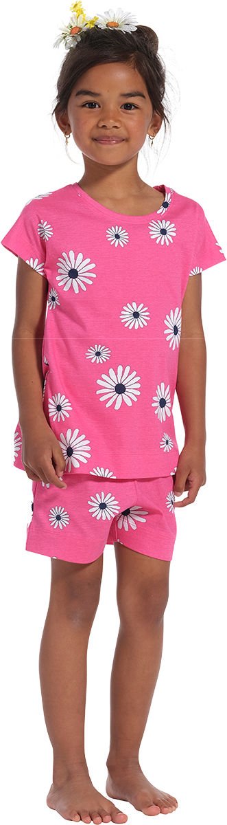 PASTUNETTE Meisjes shortama - roze - 116