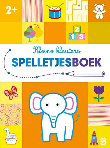 Kleine kleuters - Spelletjesboek +2jaar