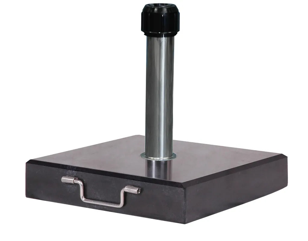 Platinum ROME parasolvoet 60kg - black polish graniet