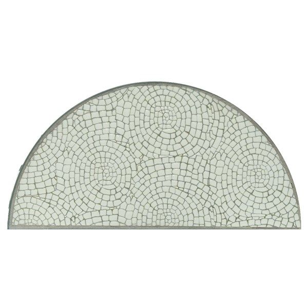 Wandrek ijzer pebble indoor/ outdoor - 20x40x98cm - groen   TU UC