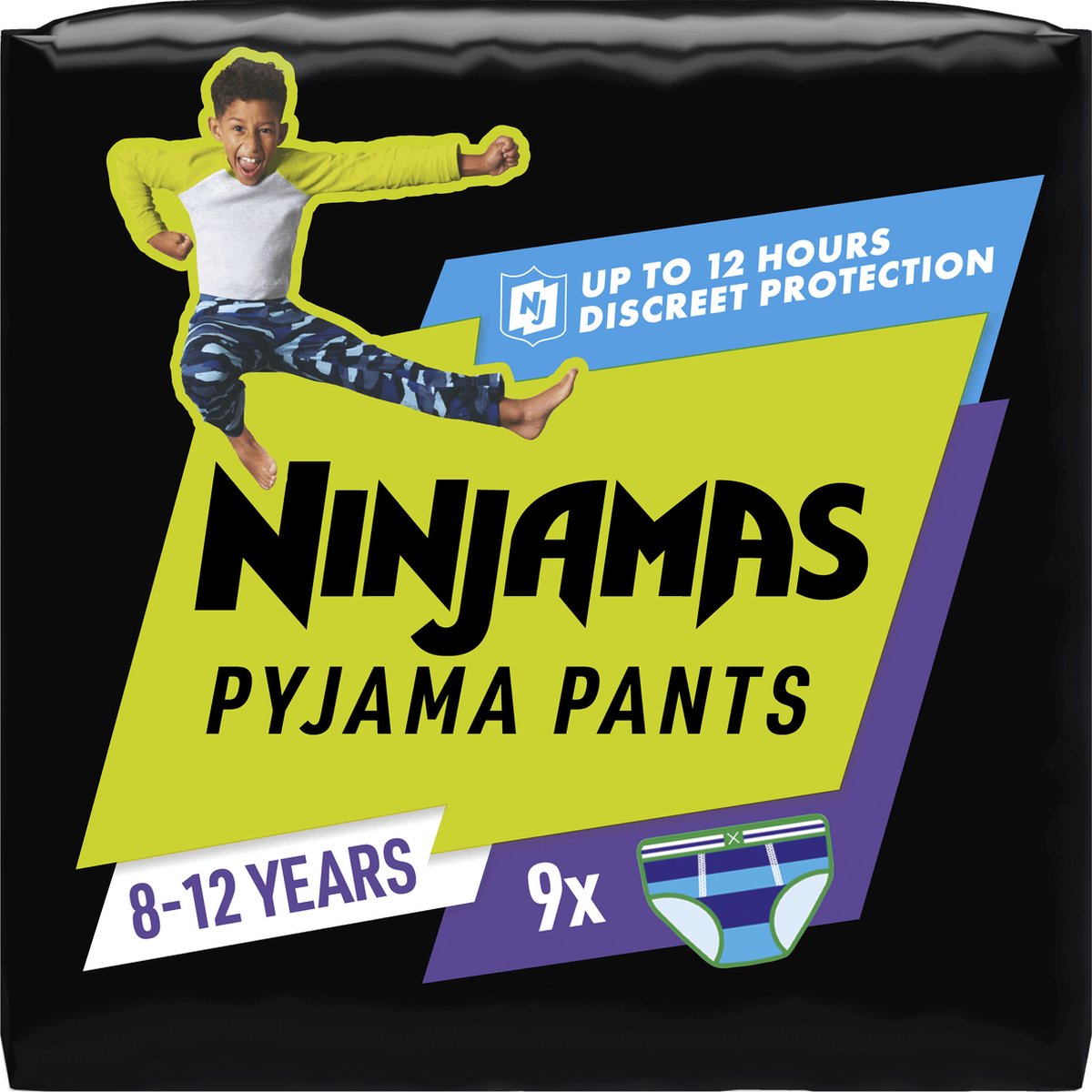 PAMPERS Ninja broekjes jongen 9st.- S8