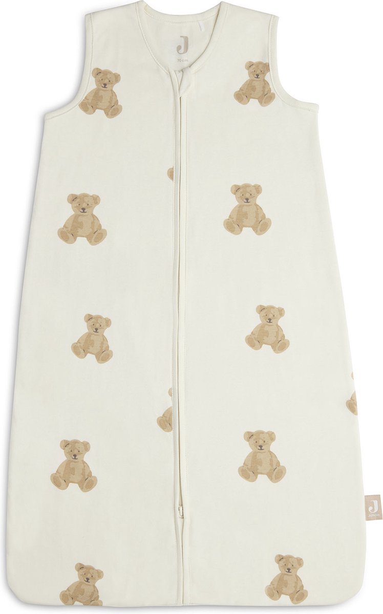 JOLLEIN Slaapzak jersey 70cm- teddy bear