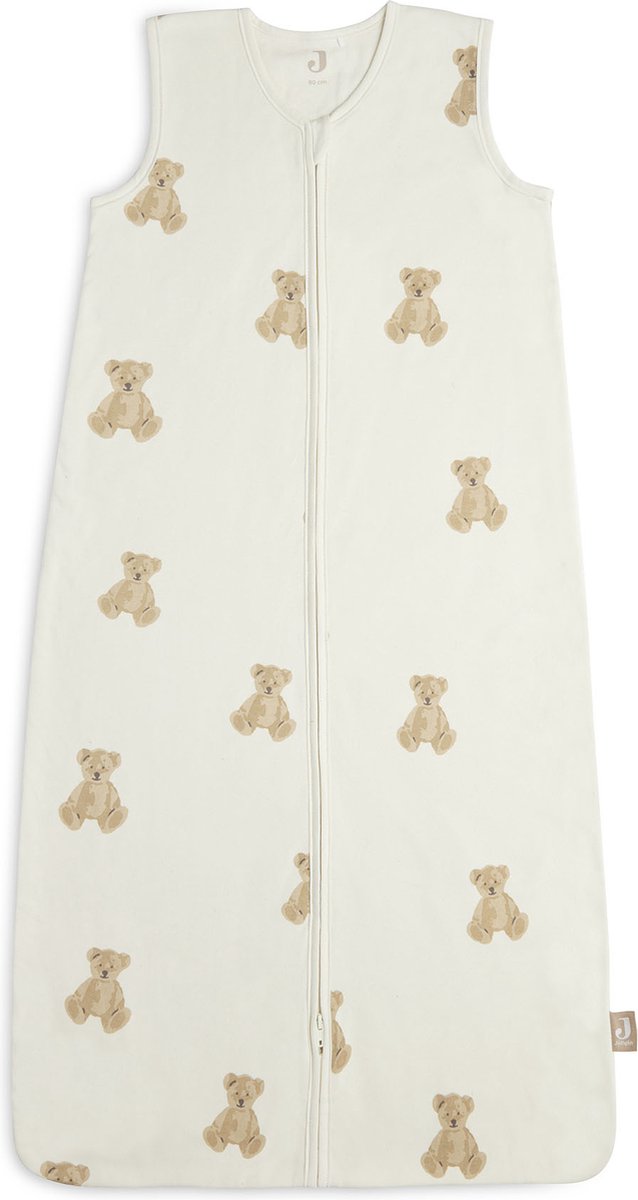 JOLLEIN Slaapzak jersey 90cm- teddy bear
