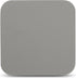 S&P - Glasonderzetters 10x10cm 4st.- leder grijs       TU UC