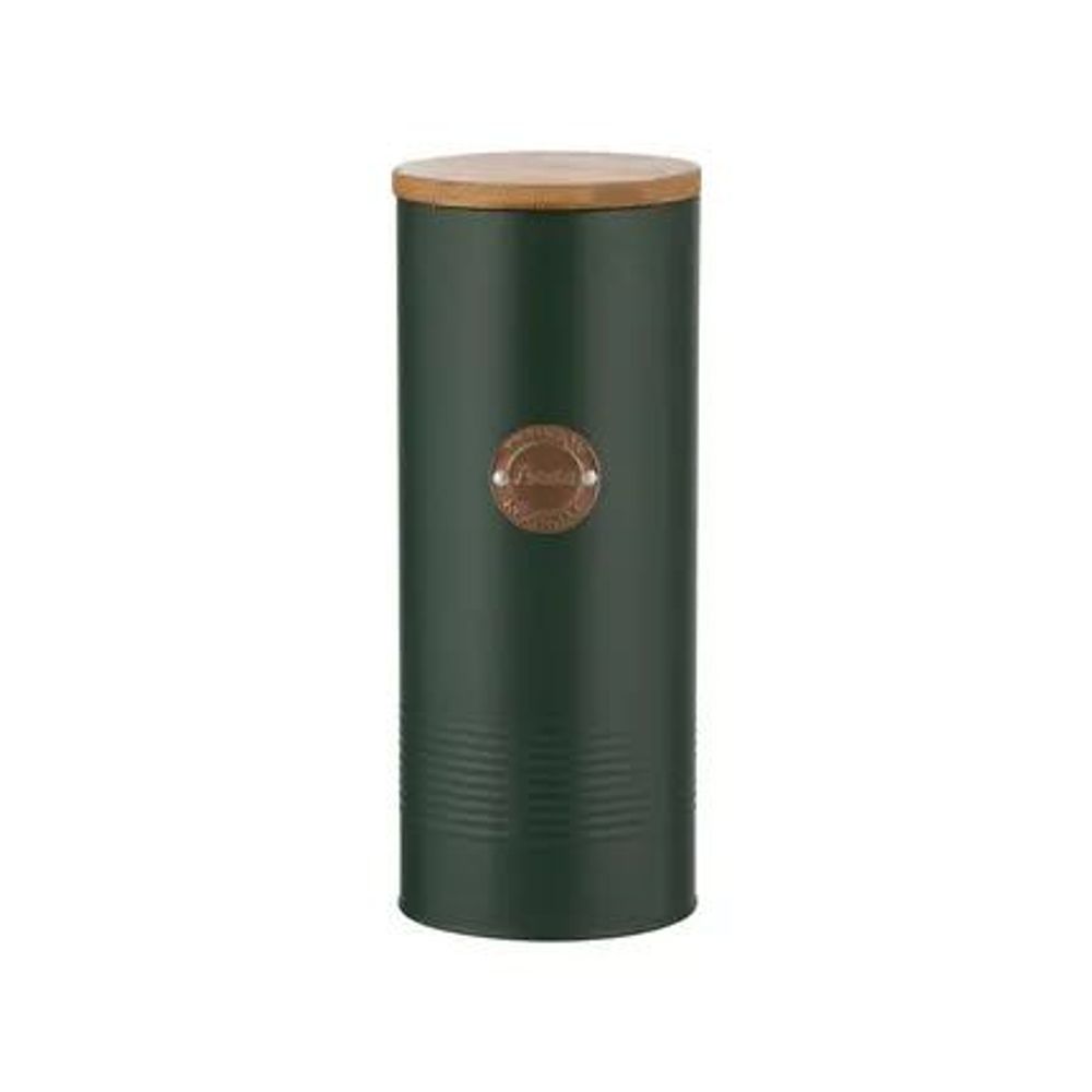 TYPHOON Living - Voorraaddoos pasta carbonstaal 11x27cm - d. groen