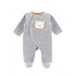 NOUKIES Babou pyjama fluweel - grijs - 1m