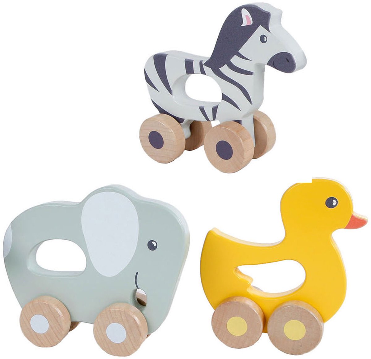 BIG TREE Houten dier 13cm - ass. (prijs per stuk)