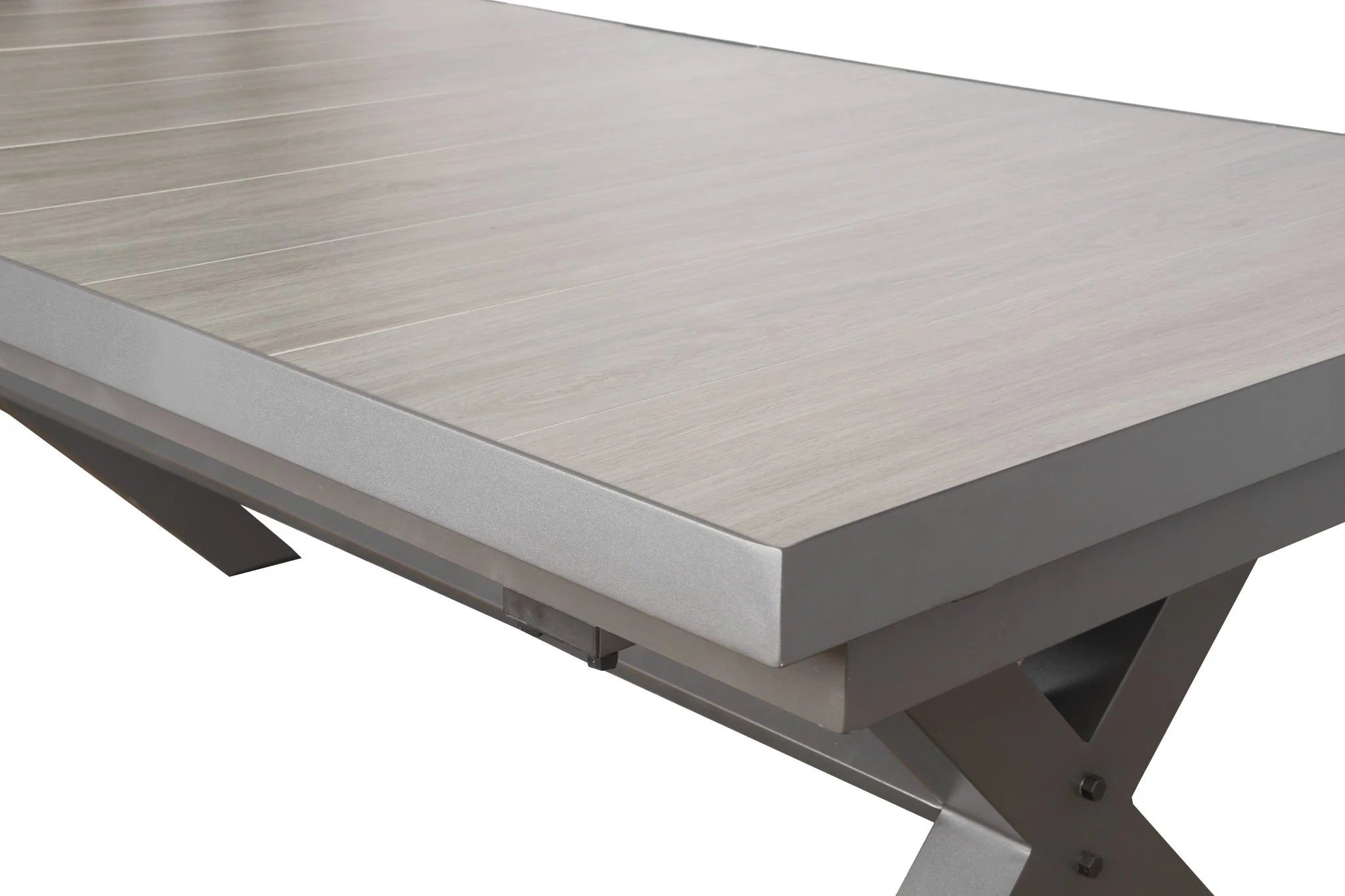 MONACO Tuintafel uittrekbaar- 160/ 203cm x100x76cm - alu frame ceramic top 680150