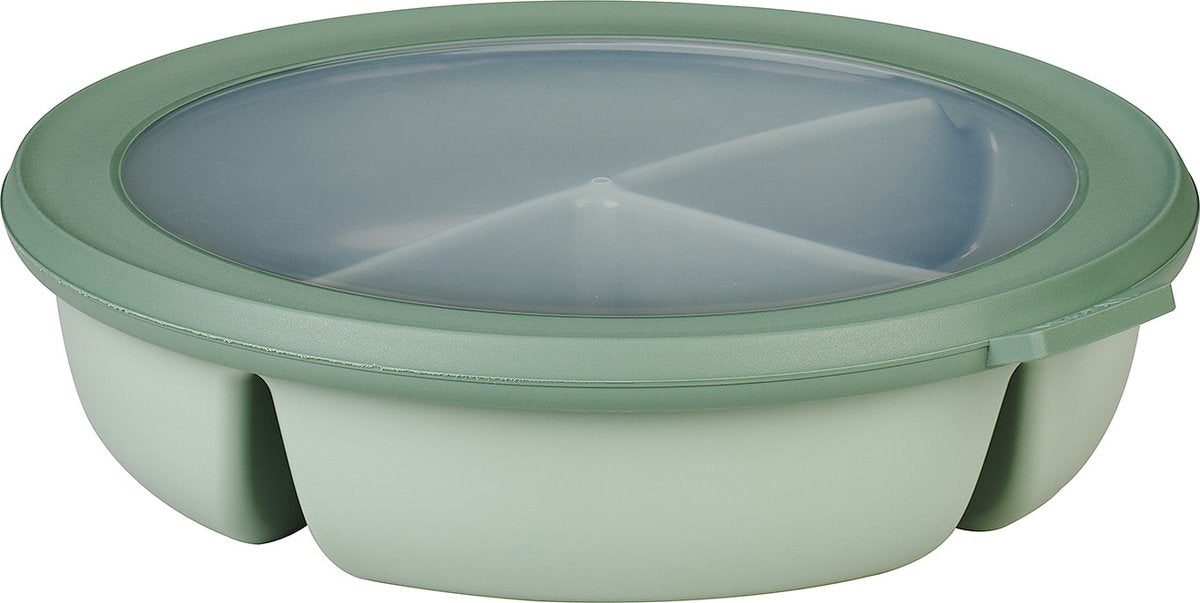 MEPAL Cirqula bento bowl verdeling - nordic sage