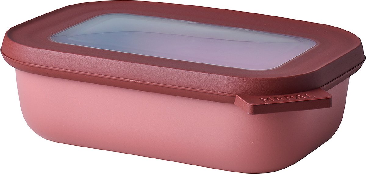 MEPAL Cirqula multikom rechthoek 500ml - vivid mauve
