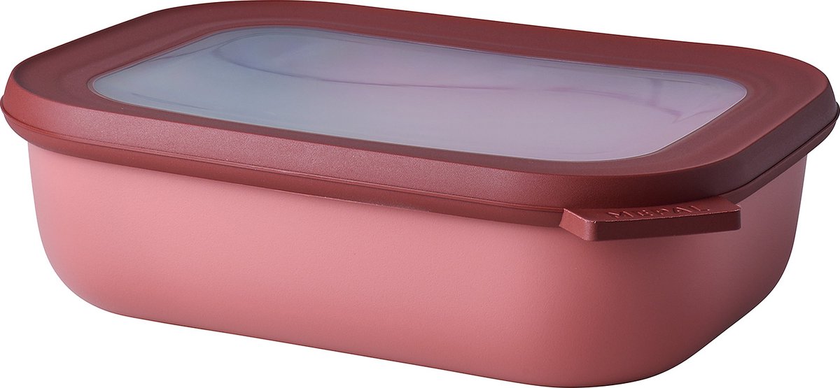 MEPAL Cirqula multikom rechthoek 1000ml- vivid mauve